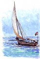 Man on Dhow