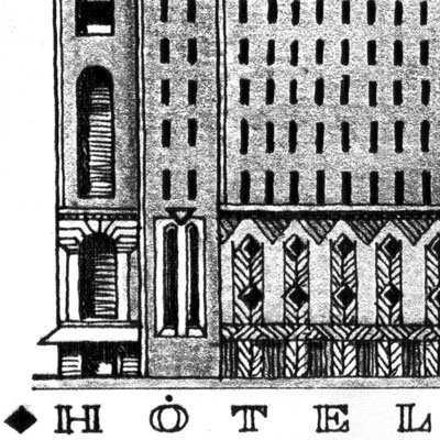 Hotel Grand Boriz (detail)