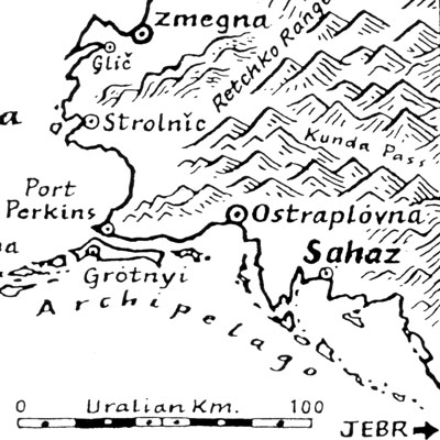 Map of Uralia (detail)